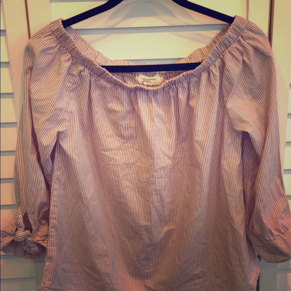 Off the shoulder top